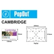 Cartographia Cambridge PopOut várostérkép 9781914515255