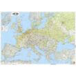 Európa íves térkép 1:3 500 000 (126 x 89,5) műanyag hengerben