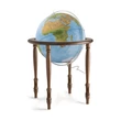 Cartographia Földgömb CINTHIA Blue 50 cm - duo, tölgyfa talpazat, bronz meridián 