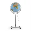 Cartographia Földgömb ERIKA 50 cm - világító, álló, acél csővázon 