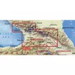 Cartographia Grúzia és a Kaukázus-hegység adventure térkép 9788361155706