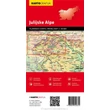 Júliai-Alpok turistatérkép  (Karto SLO) 
