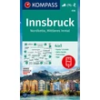 Cartographia K 036 Innsbruck és környéke turistatérkép-9783990448618