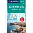 Cartographia K 2499 Szardínia Dél 4 részes szett turistatérkép 9783991217299