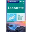 Cartographia K 241 Lanzarote turistatérkép 9783990445693