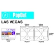 Cartographia Las Vegas PopOut várostérkép 9781910218693