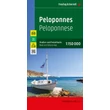 Cartographia Peloponnészosz (Görögország) autó- és szabadidőtérkép - Freytag-9783707921762