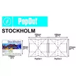 Cartographia Stockholm PopOut várostérkép 9781910218709