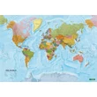 Cartographia Világtérkép angol nyelvű (100 x70) papír Freytag 9783707916157