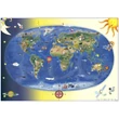 Cartographia Gyermek világtérkép 140 x 100, fémléces - Stiefel 2000000010540