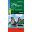 Cartographia Vietnám, Laosz, Kambodzsa térkép (Freytag) 9783707924183