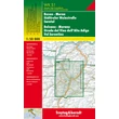 WKS01 Bolzano-Merano és körny. Alto Adige borút (Dél-Tirol) turistatérkép (Freytag)