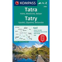 Cartographia K 2100 Magas-Tátra turistatérkép 9783990443903