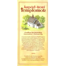 Cartographia Árpád-kori templomok látványtérkép 9786158008532