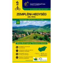 Cartographia Zempléni-hegység (déli rész) turistatérkép [23] 9789633531181
