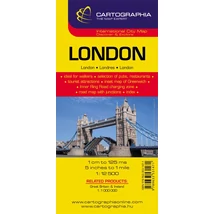 Cartographia London várostérkép 9789633531471