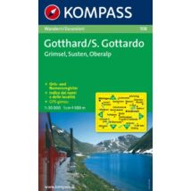 Cartographia K 108 Szent Gotthárd-hágó turistatérkép 9783850269650