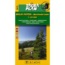 Cartographia TP5019 Kis-Fátra, Martinské hole turistatérkép 9788089134489