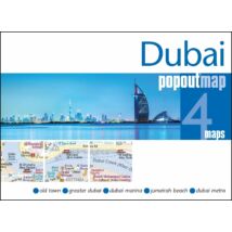 Cartographia Dubai PopOut várostérkép 9781910218648