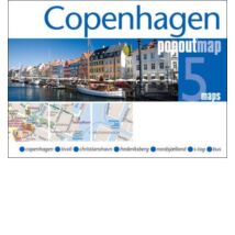 Cartographia Koppenhága PopOut  várostérkép 9781845879556
