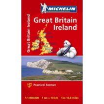 Cartographia Nagy-Britannia és Írország mini térkép 9782067193116