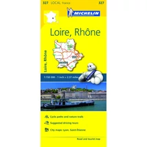 Cartographia Loire/Rhone-vidék térkép - Michelin 327 9782067210431