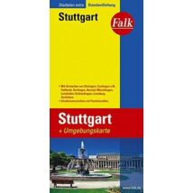 Cartographia Stuttgart várostérkép 9783827925923