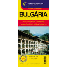 Cartographia Bulgária autótérkép 9789633524725