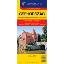 Cartographia Csehország autótérkép 9789633524817