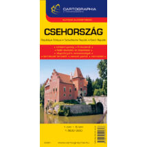 Cartographia Csehország autótérkép 9789633524817