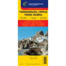 Cartographia Törökország, Ciprus, Török Riviéra térkép 9789633525128