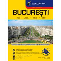 Cartographia Bukarest atlasz 9789633525159