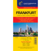 Cartographia Frankfurt várostérkép 9789633527924