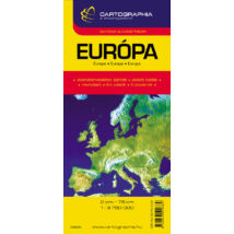 Cartographia Európa autótérkép 9789633529669