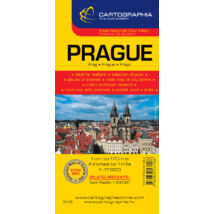 Cartographia Prága várostérkép 9789633531488