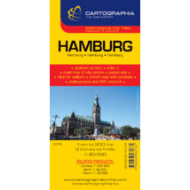 Cartographia Hamburg várostérkép 9789633531761