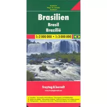 Cartographia Brazília térkép (Freytag) 9783707911268