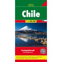Cartographia Chile térkép (Freytag) 9783707914122