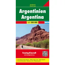 Cartographia Argentína térkép (Freytag) 9783707914313