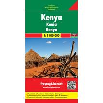 Cartographia Kenya térkép (Freytag) 9783707914108
