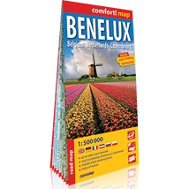 Cartographia Benelux államok Comfort térkép 9788381900867