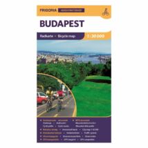 Cartographia Budapest kerékpáros térkép 9789639586437