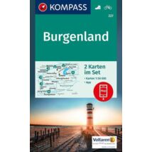 Cartographia K 227 Burgenland turistatérkép 9783990442784