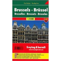 Cartographia Brüsszel City Pocket térkép (laminált) (Freytag) 9783707913767