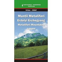 Cartographia Erdélyi érchegység turistatérkép 9789638845436