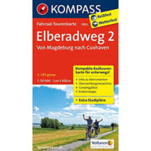 Cartographia K 7002 Elba 2. kerékpáros térkép Magdeburg-Cuxhaven 9783850267700
