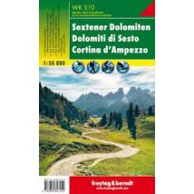 Cartographia WKS10 Sextener Dolomiten turistatérkép (Freytag) 9783850847452