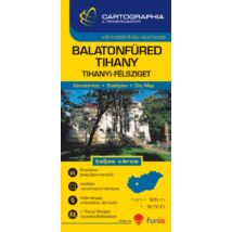 Cartographia Balatonfüred, Tihany várostérkép (+Tihanyi-félsziget térképe) 9789633526804
