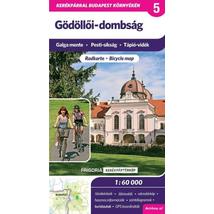 Cartographia Gödöllői-dombság kerékpáros térkép 9789639586420