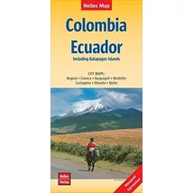 Cartographia Kolumbia, Ecuador térkép 9783865745347